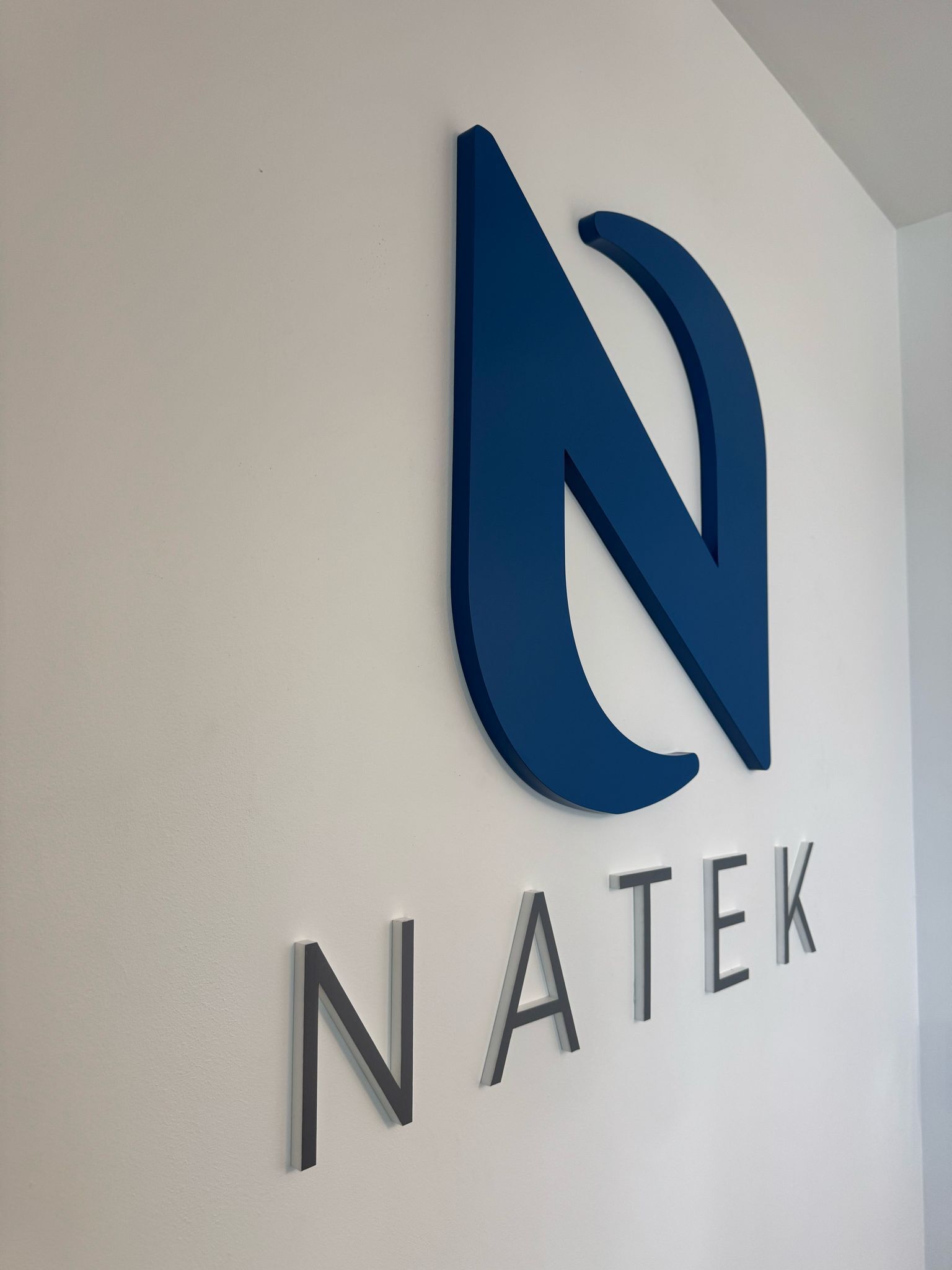 New Office Branding [3D fabricated signs, frosting, window tinting, window graphics]  - Signarama Canterbury