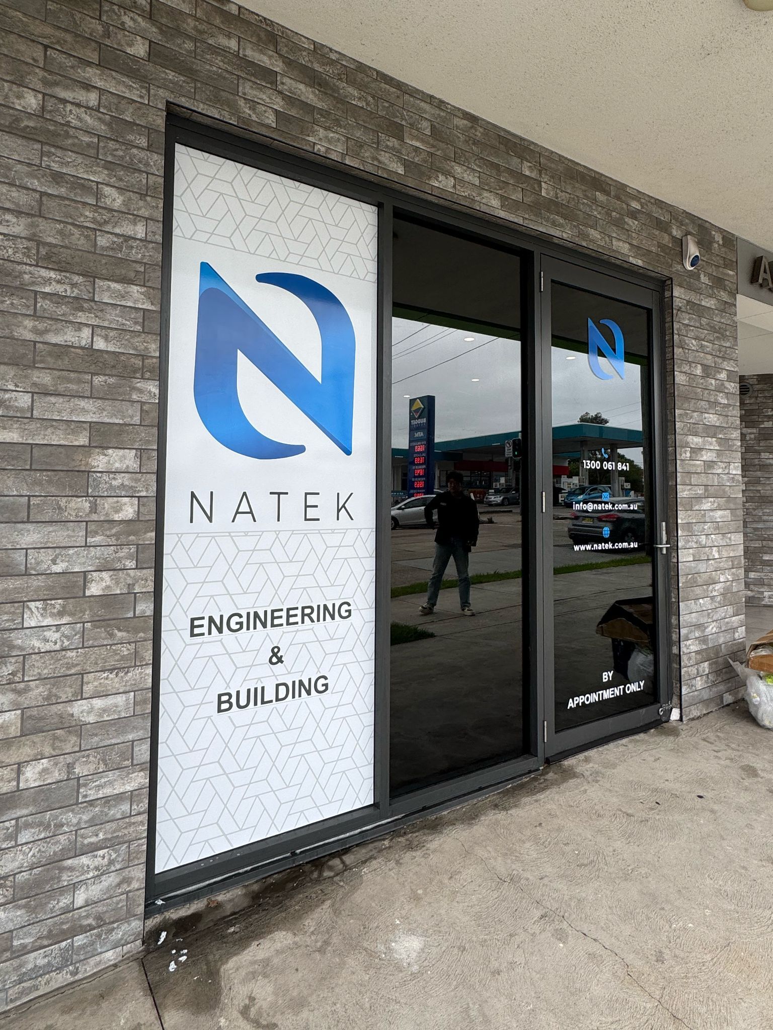 New Office Branding [3D fabricated signs, frosting, window tinting, window graphics]  - Signarama Canterbury