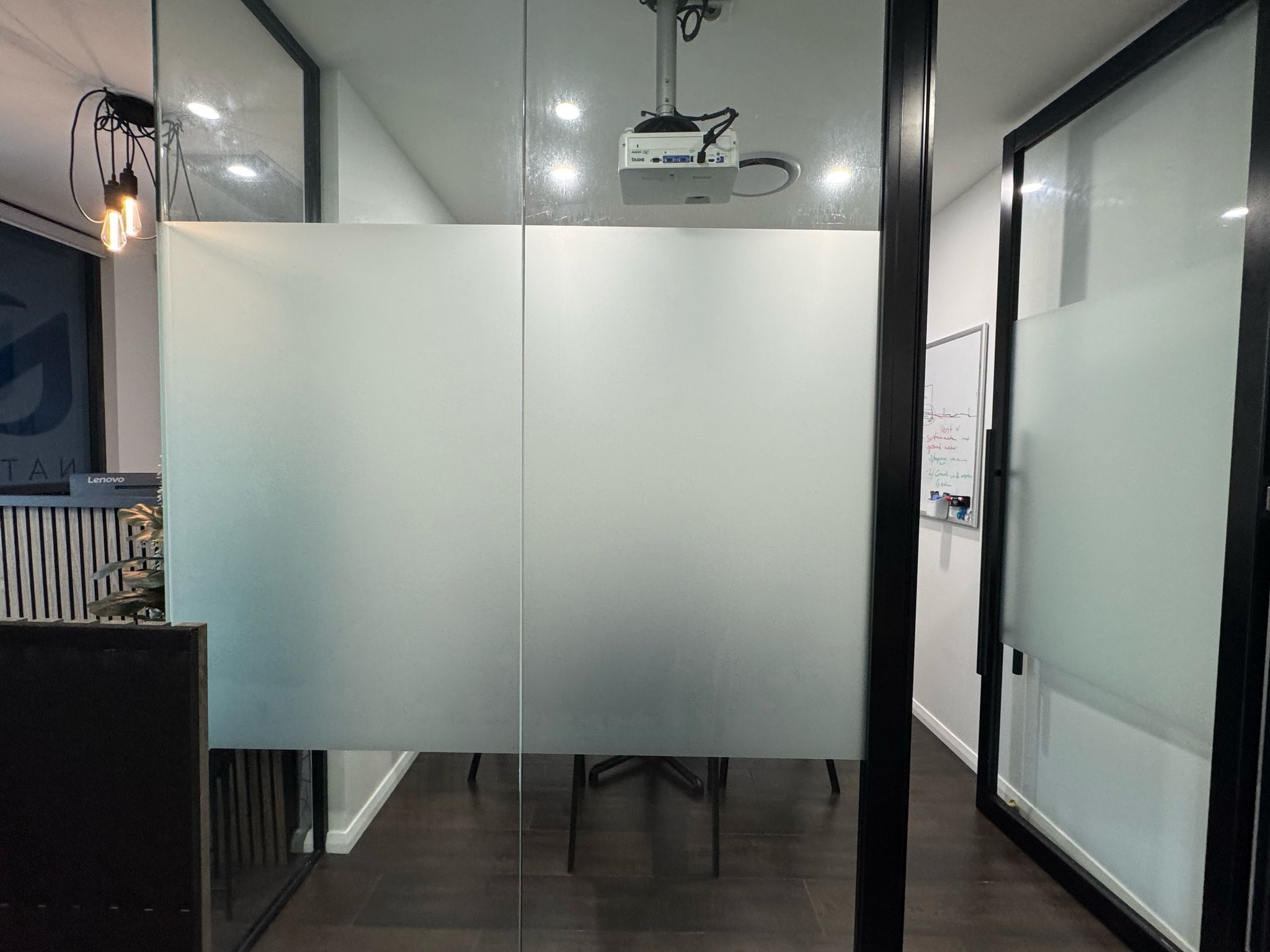 New Office Branding [3D fabricated signs, frosting, window tinting, window graphics]  - Signarama Canterbury