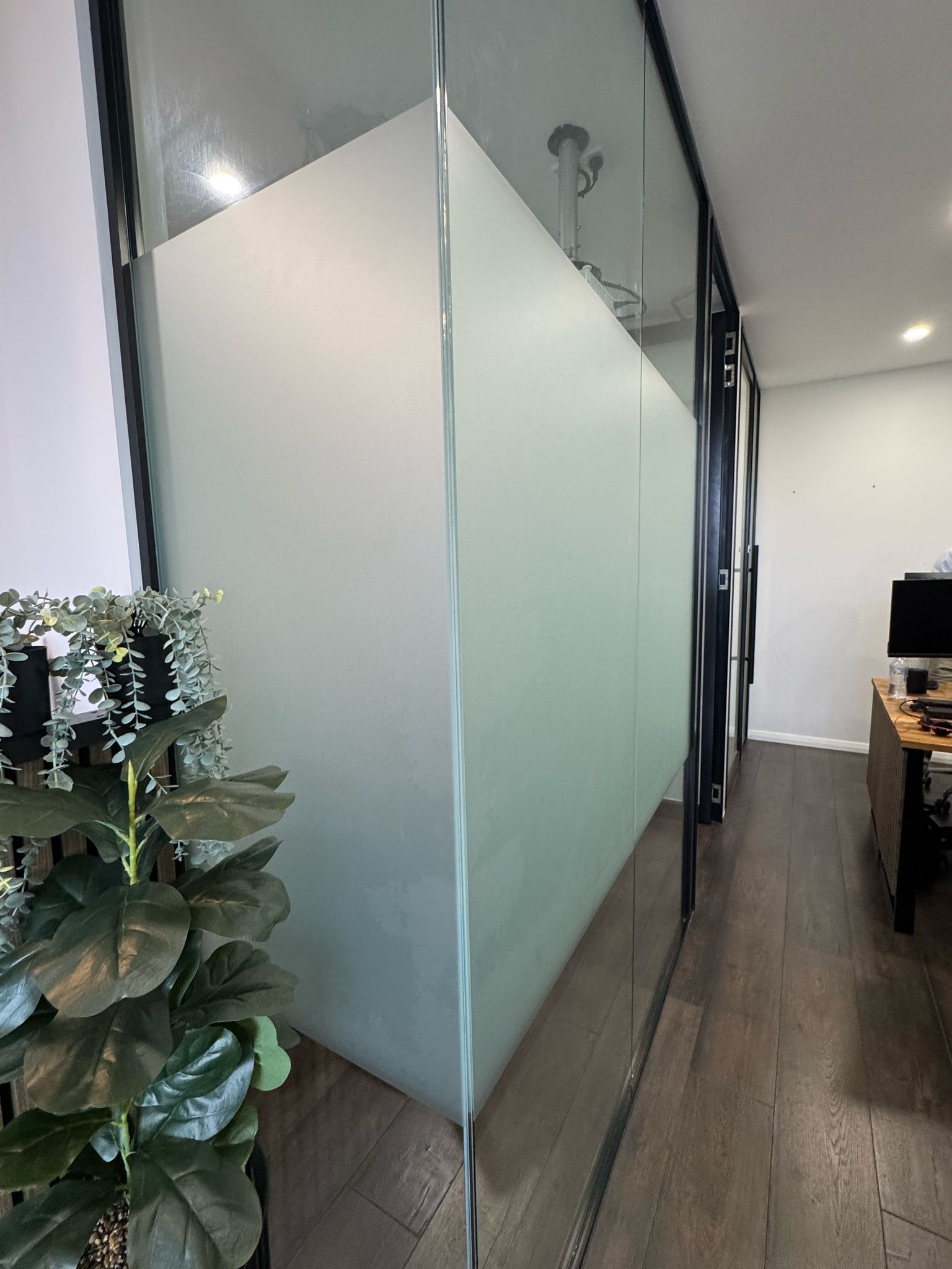 New Office Branding [3D fabricated signs, frosting, window tinting, window graphics]  - Signarama Canterbury