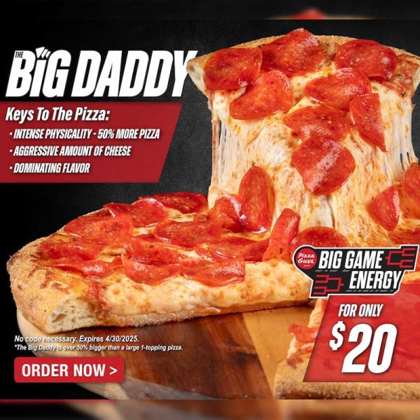 Introducing the Big Daddy Pizza: Pizza Guys Unleashes a Giant Flavor Sensation Introducing the Big Daddy Pizza: Pizza Guys Unleashes a Giant Flavor Sensation