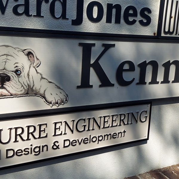 Monument signage