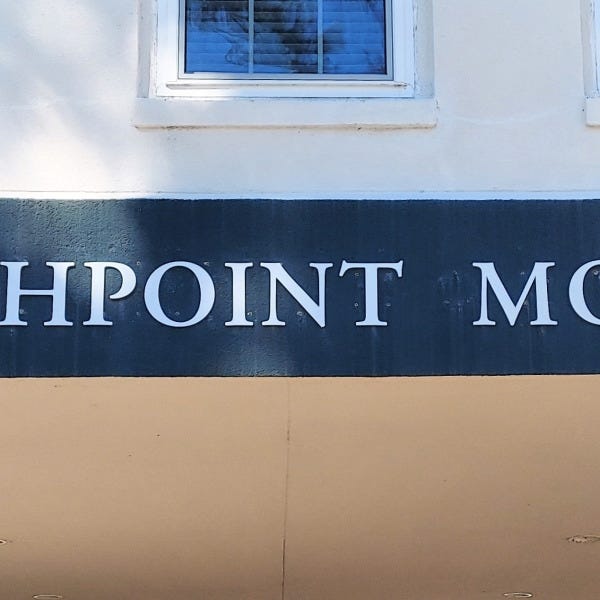 Custom outdoor building signage