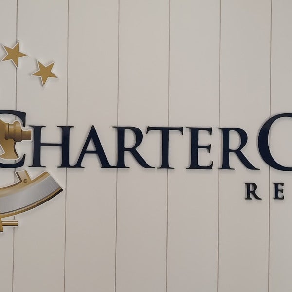 Custom indoor wall signage