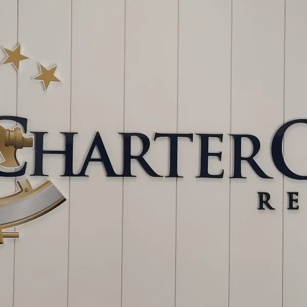 Custom indoor wall signage