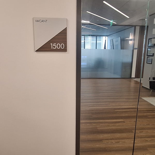 Custom ADA wayfinding signs add sophistication to your office
