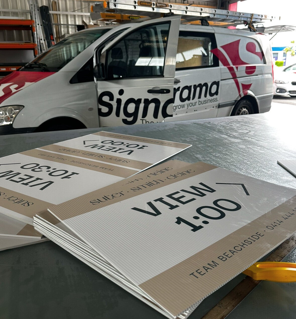 We love signage!