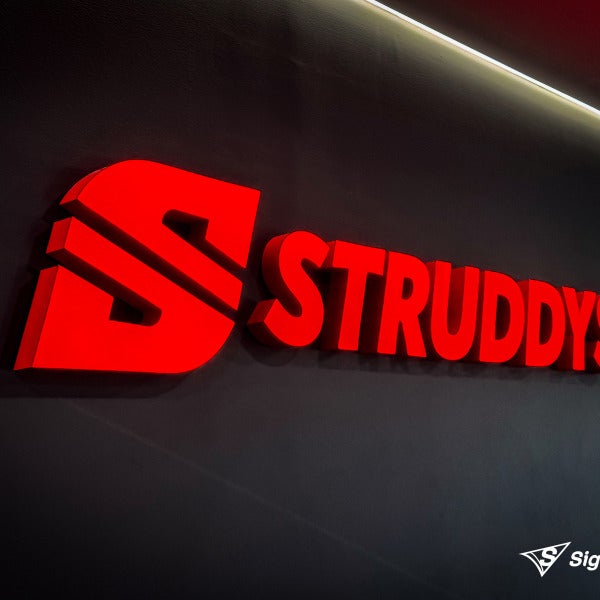 Struddys 3D Illuminated Letters