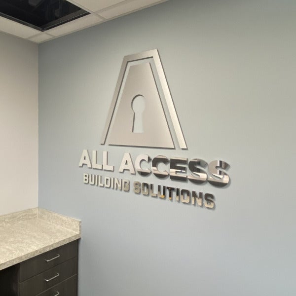All Access Dimensional Lobby and Door vinyl
