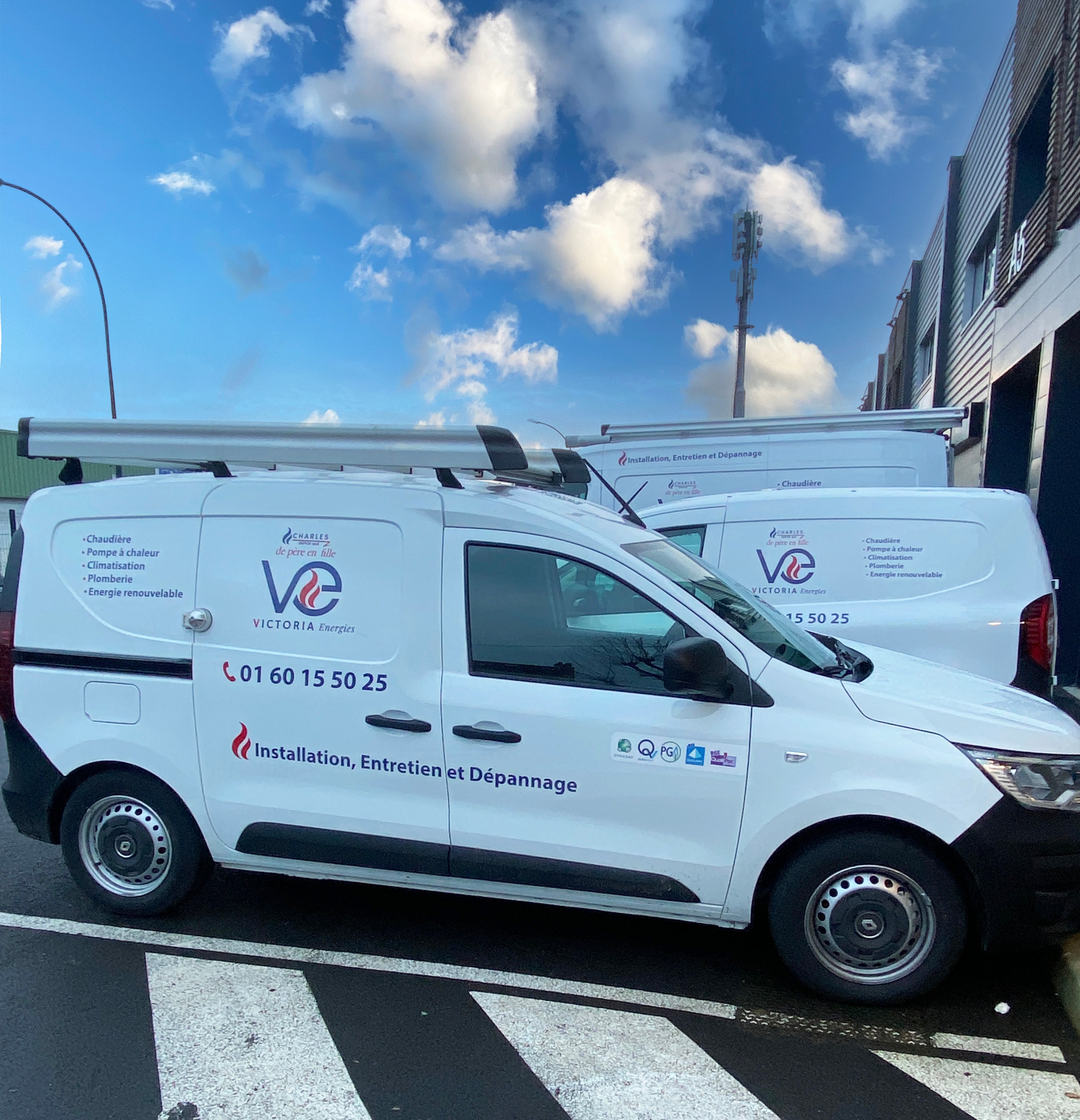 Nouvelle flotte aux couleurs de Victoria Énergies !