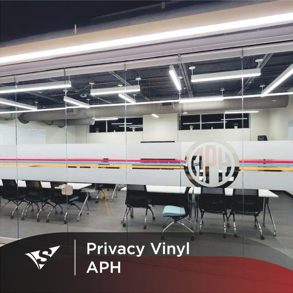 American Printing House Gets Custom Privacy Vinyl