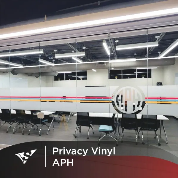 American Printing House Gets Custom Privacy Vinyl