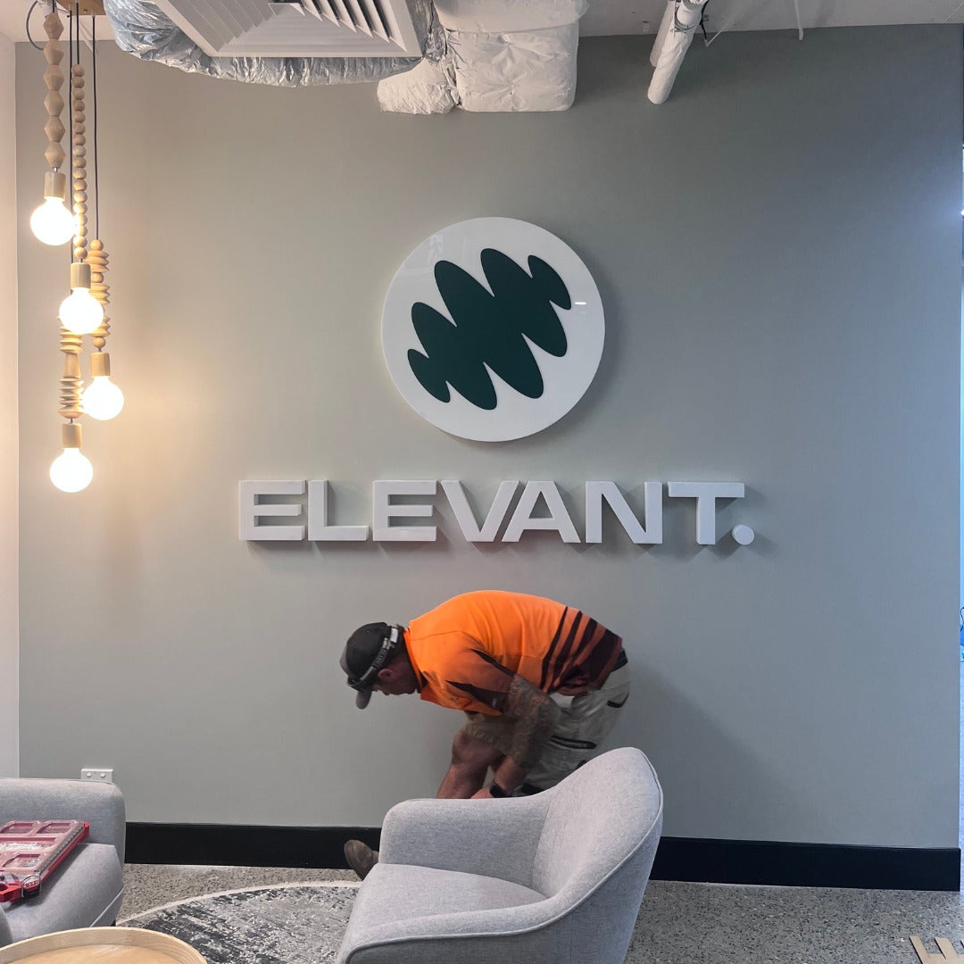 Full Office Fit-Out | 3D Illuminated Signs, Window Frosting