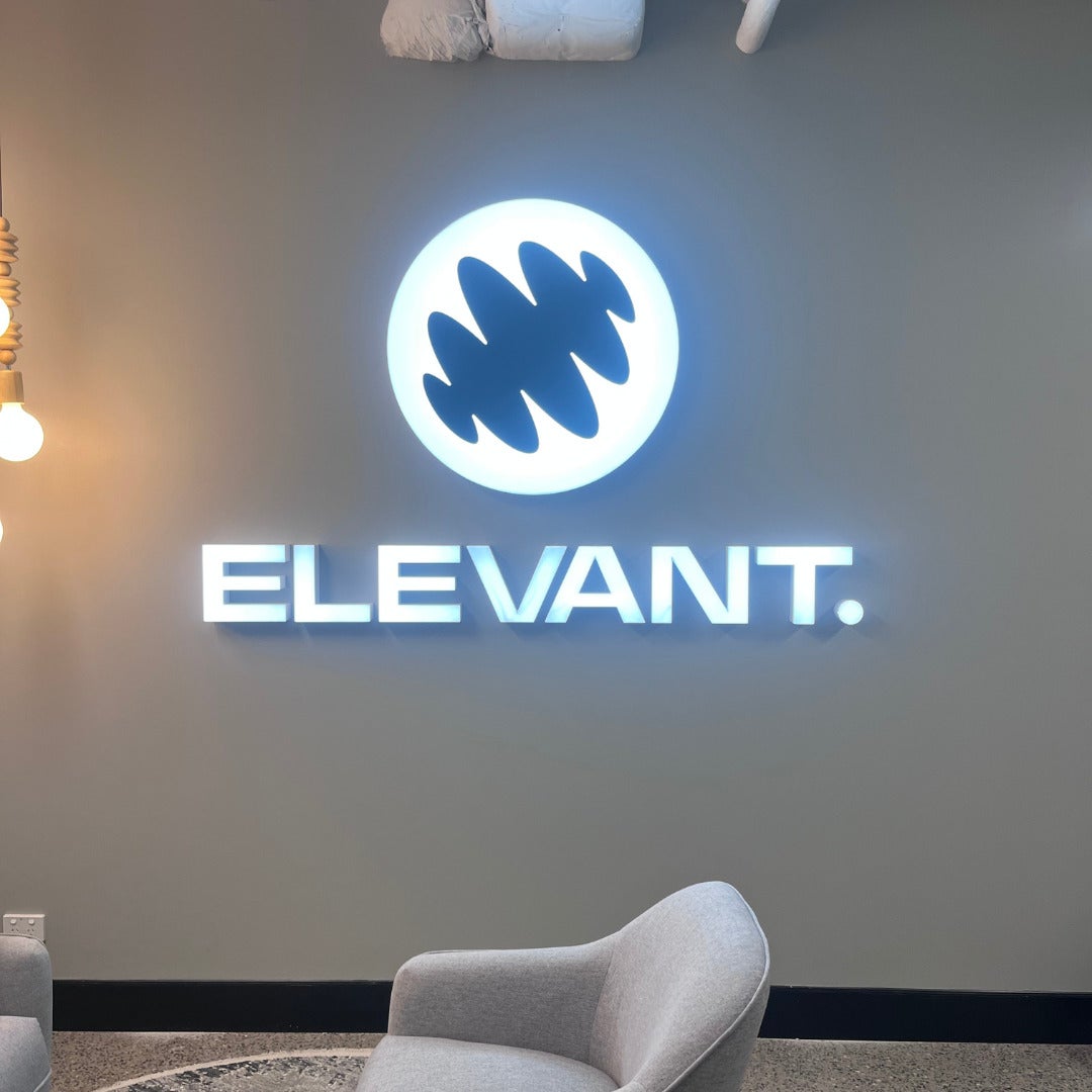 Full Office Fit-Out | 3D Illuminated Signs, Window Frosting