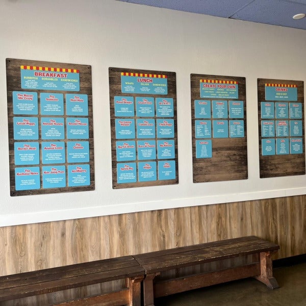 Serving Up a Fresh Menu with Magnetic Menuboards - Little Grandma’s Kitchen, Kirkland, WA