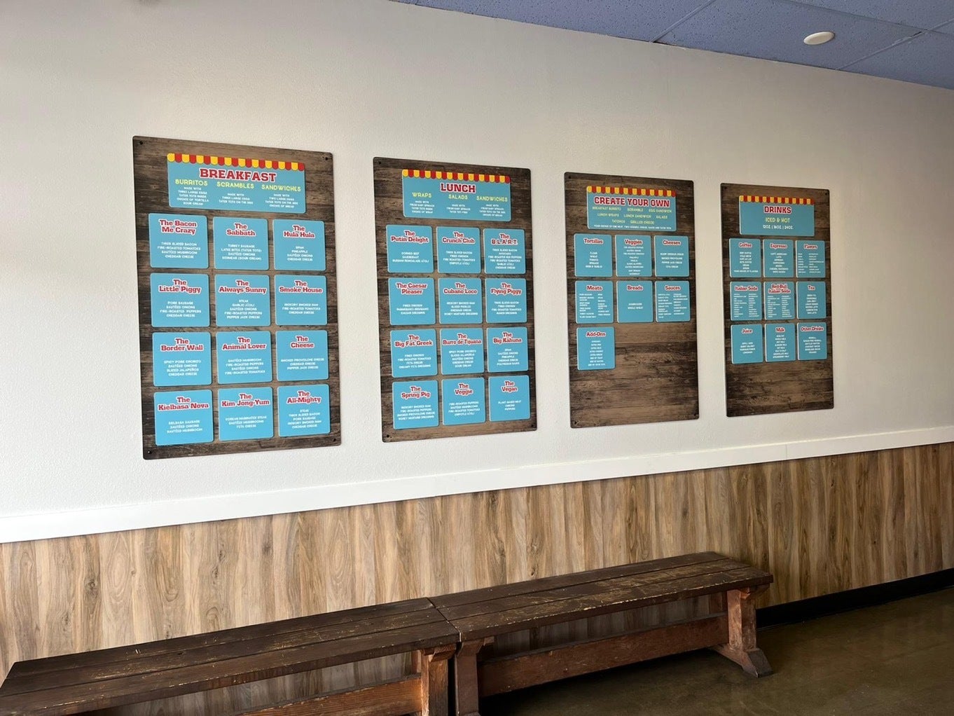 Serving Up a Fresh Menu with Magnetic Menuboards - Little Grandma’s Kitchen, Kirkland, WA