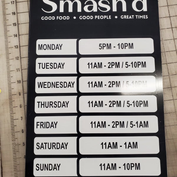 smashed