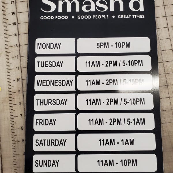 smashed