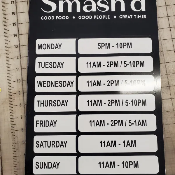 smashed
