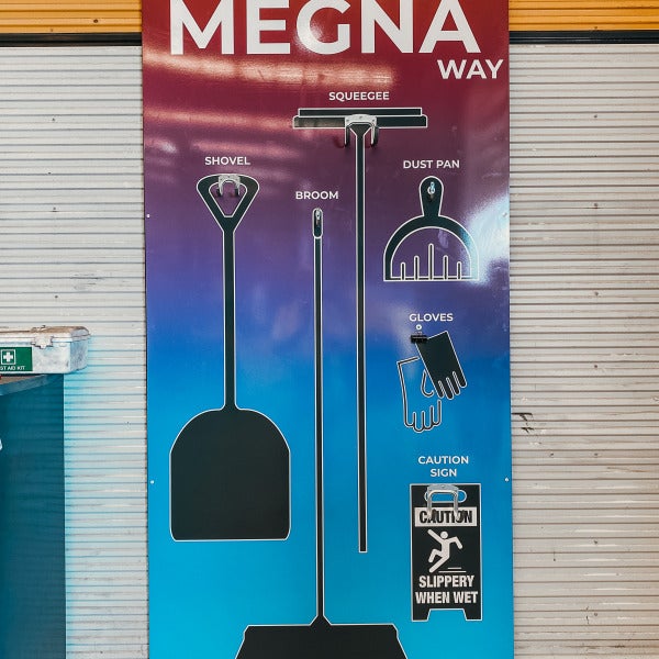 Custom Warehouse Shadow Boards for MEGNA Group