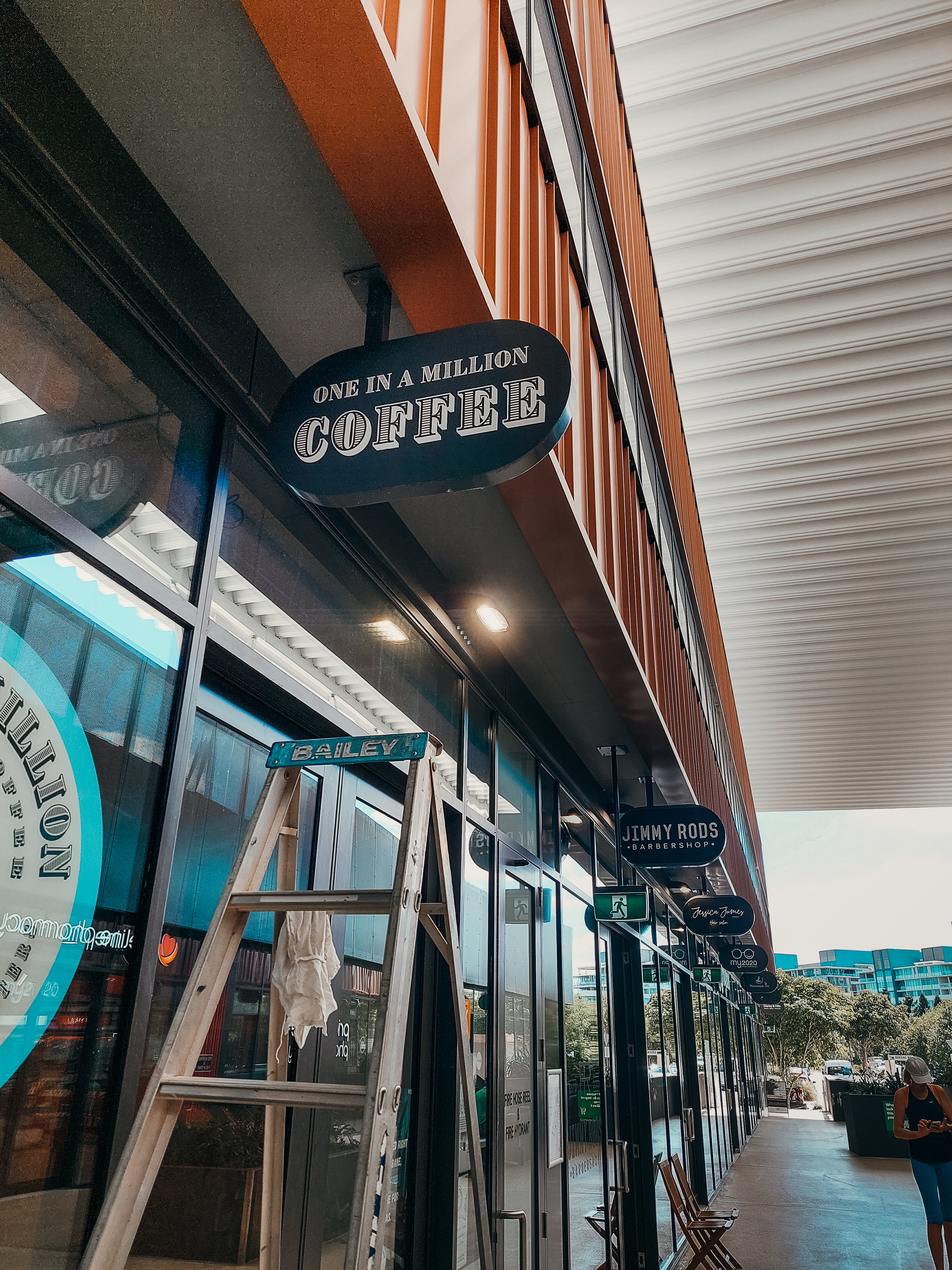 Durable Vinyl Decals for Blue Sky Coffee Roasters