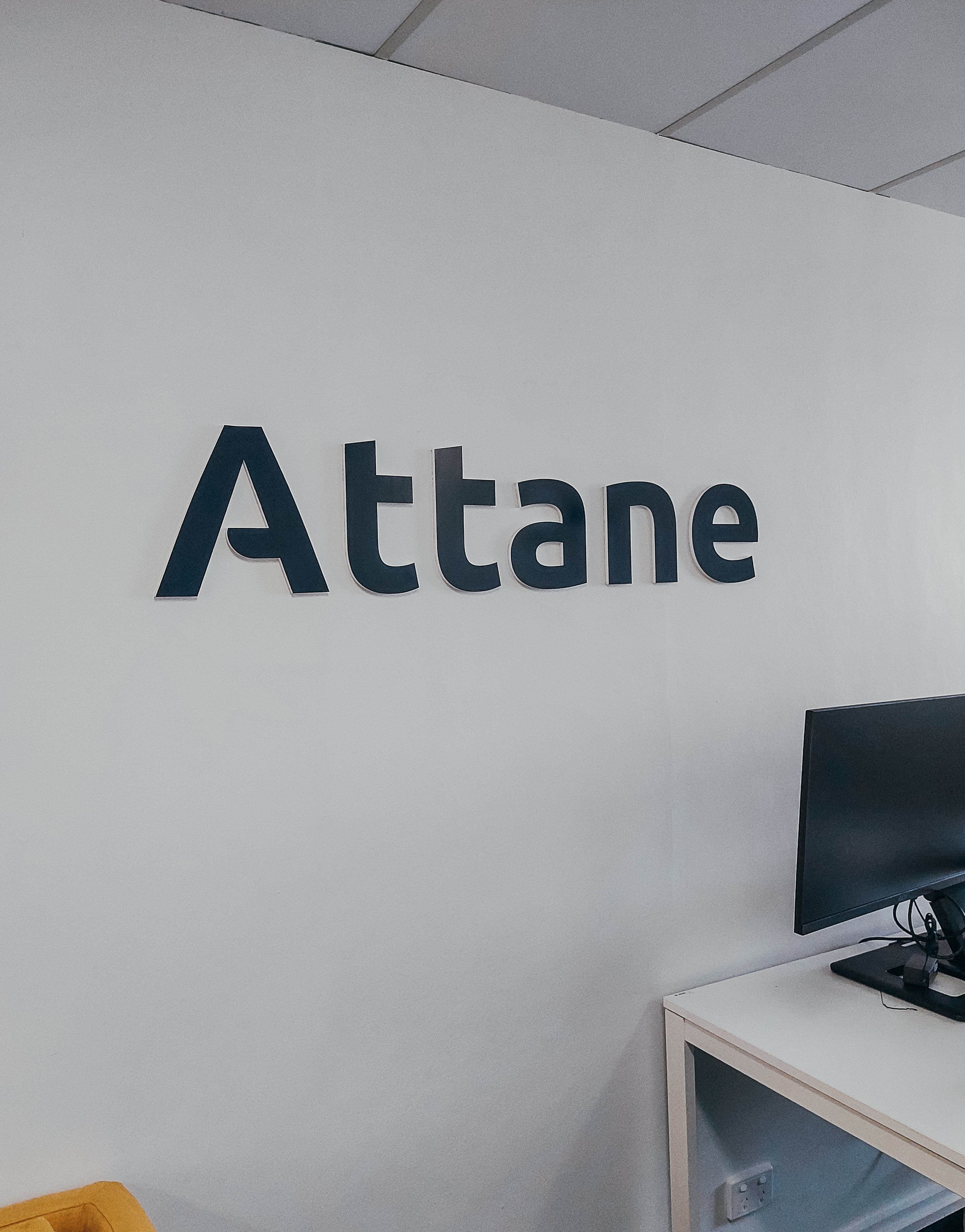 Modern Office Signage for Attane
