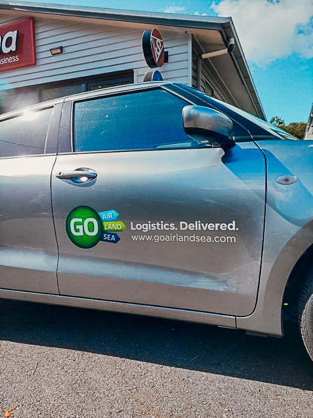 Custom Vehicle Decal for GO Air Land Sea