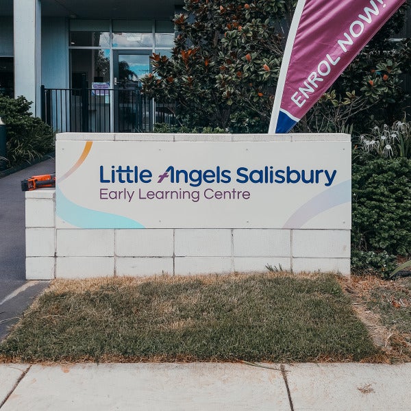 Warm, Welcoming Signage for Little Angel's Salisbury