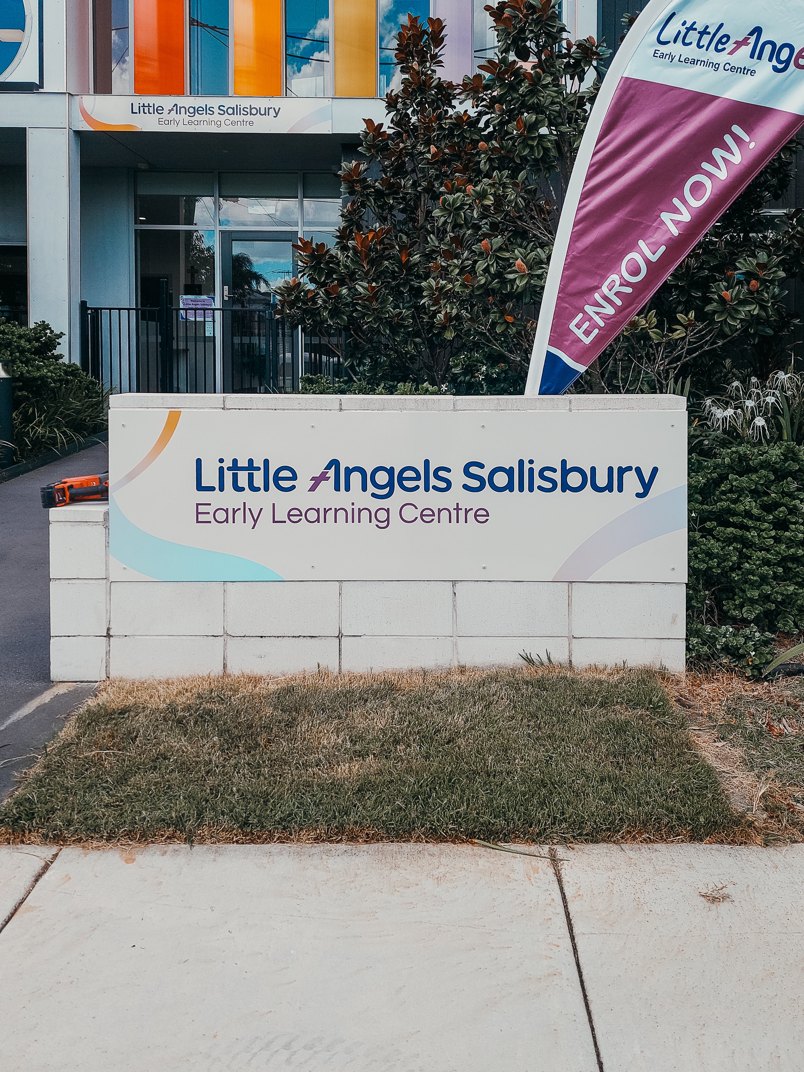 Warm, Welcoming Signage for Little Angel's Salisbury