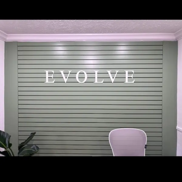 White Dimension Lettering