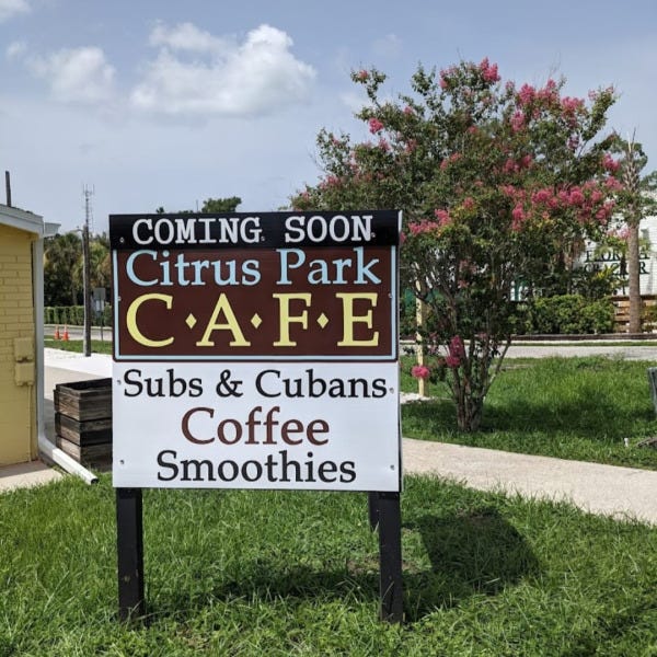 Post & Panel Sign