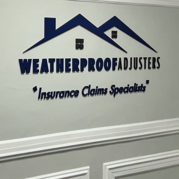 Lobby Signage - Vinyl Print/Dimensional Letters