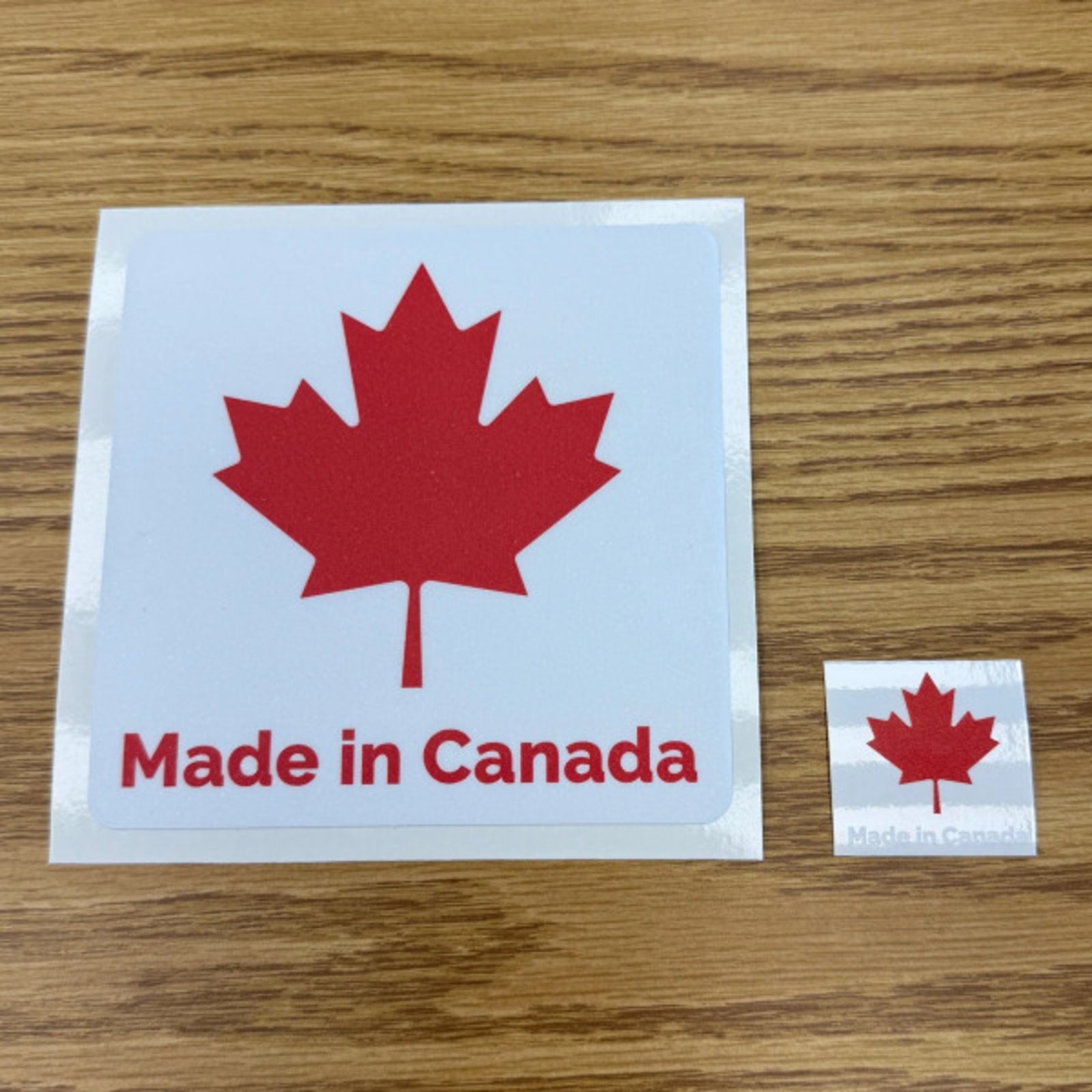 Made in Canada Decals for All Weather At Home in Edmonton, AB