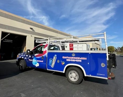 Matilija Pure Water Systems Gets a Bold New Look with Custom Vinyl Wrap for Their Trucks
