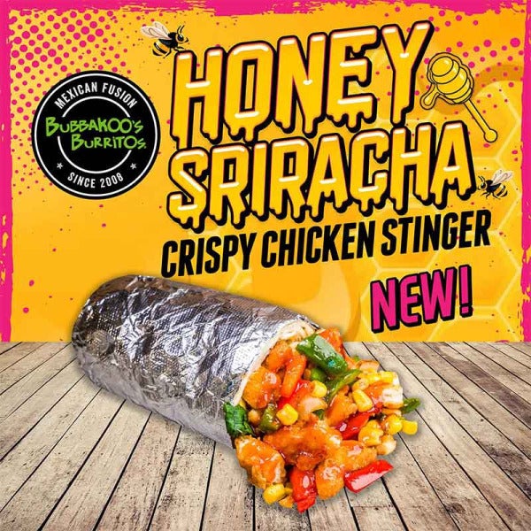 Bubbakoo’s Burritos Unleashes Fiery and Flavorful New Creations: Meet the Honey Sriracha Crispy Chicken Stinger and Breakfast Burrito Bubbakoo’s Burritos Unleashes Fiery and Flavorful New Creations: Meet the Honey Sriracha Crispy Chicken Stinger and Breakfast Burrito