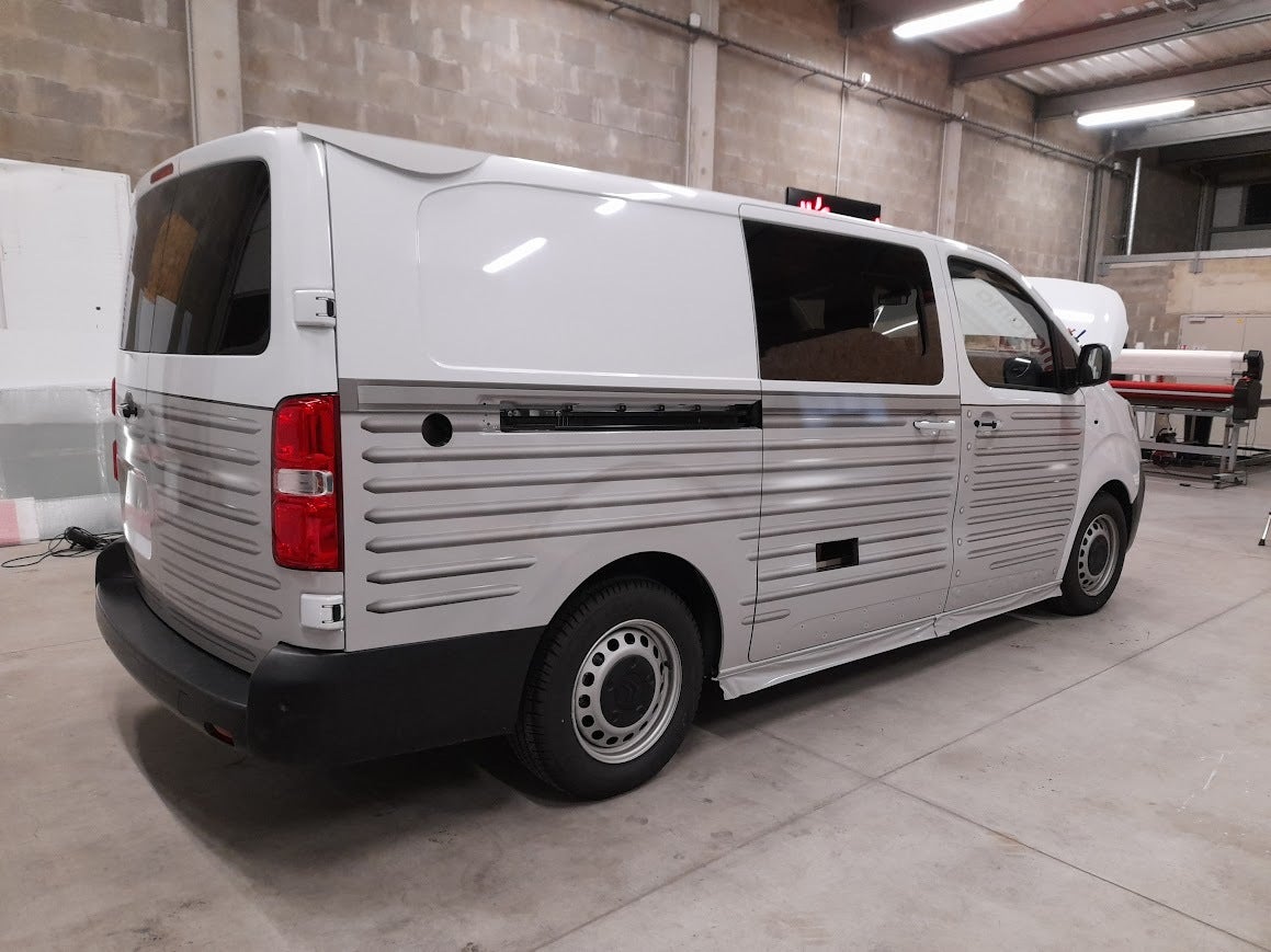 Covering sur un utilitaire Citroën Jumpy par Signarama Le Mans