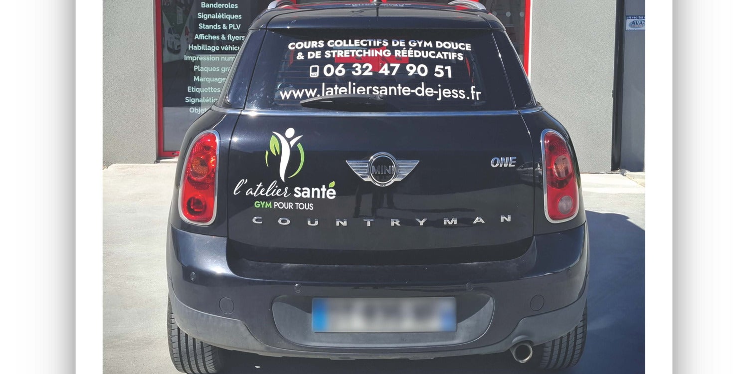 Lettrage voiture