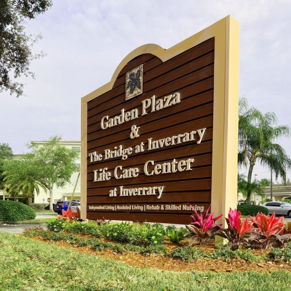 Garden Plaza Monument Sign