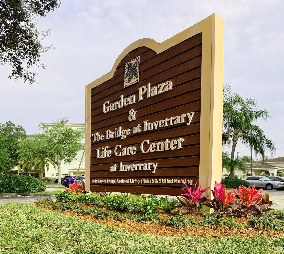 Garden Plaza Monument Sign