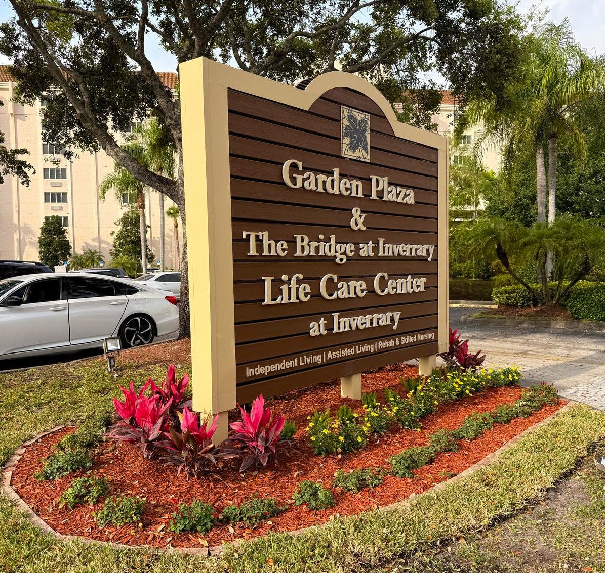 Garden Plaza Monument Sign