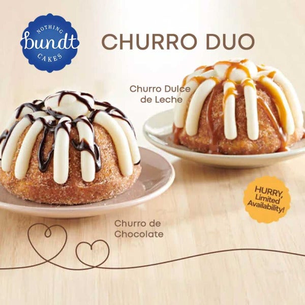Indulge in the Churro Duo Delight at Nothing Bundt Cakes Indulge in the Churro Duo Delight at Nothing Bundt Cakes