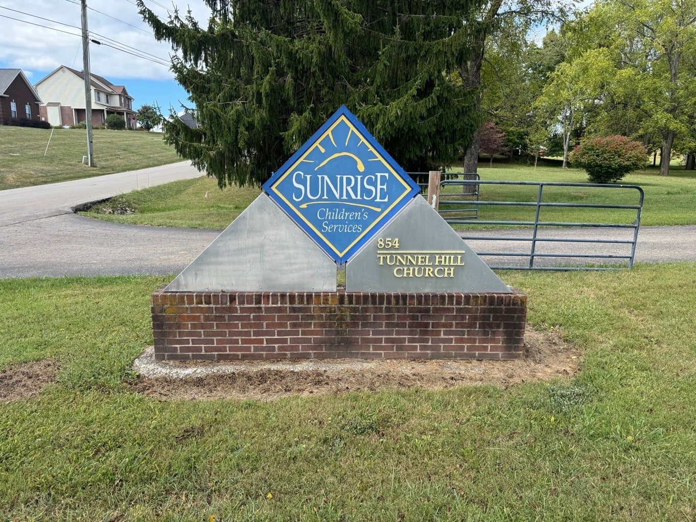Transforming a Monument Sign into a Homeplate!
