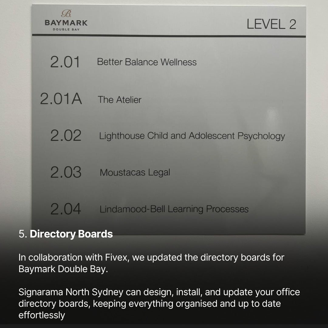 This Week at Signarama North Sydney