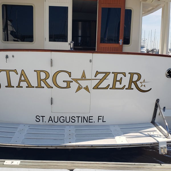 Boat Name In Vinyl