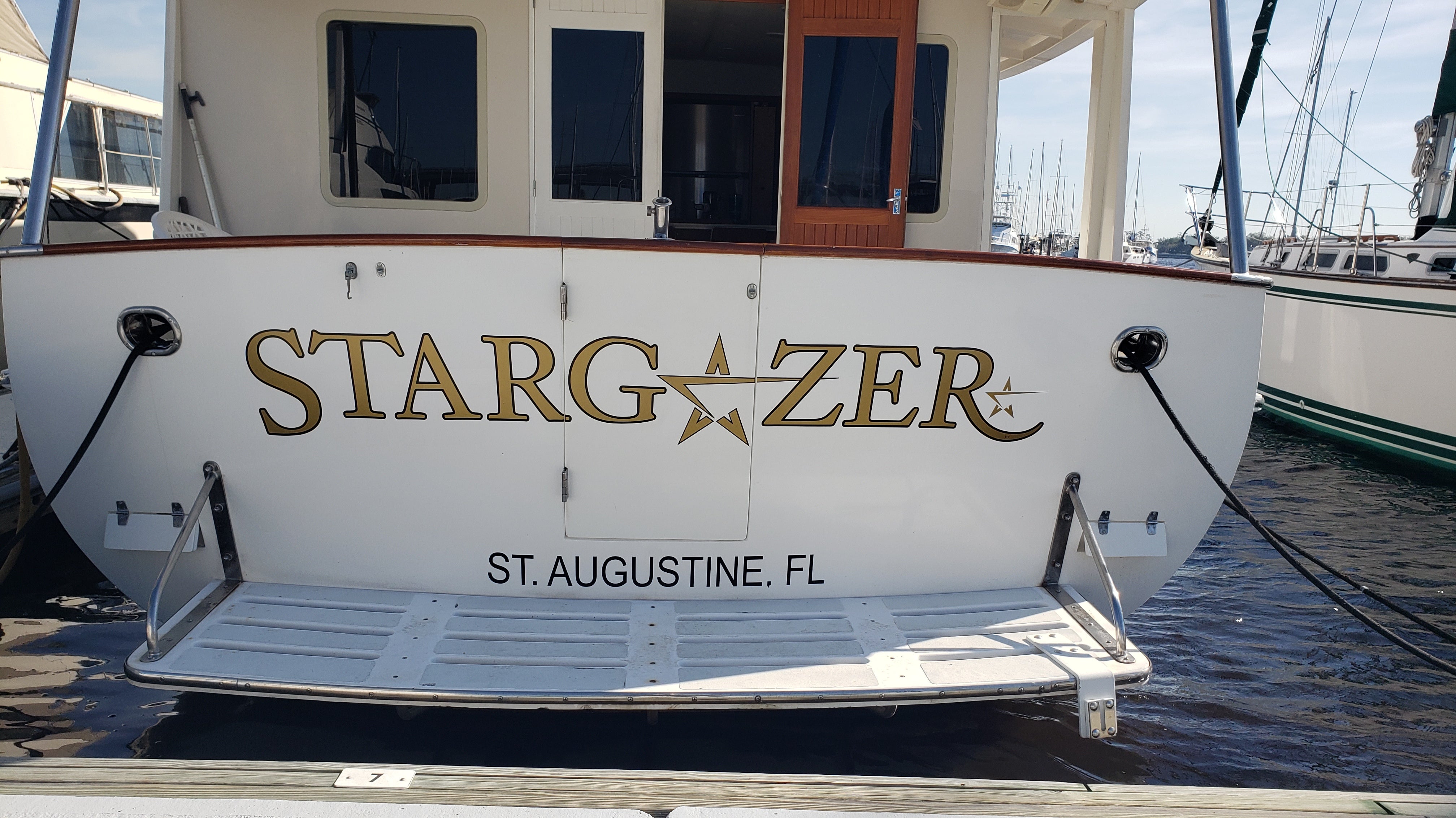 Boat Name In Vinyl