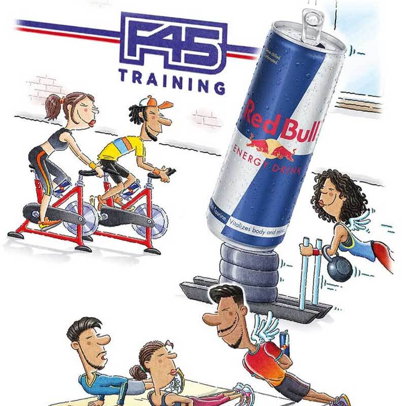 F45 Training Teams Up with Red Bull to Amp Up Fitness Routines to the Next Level