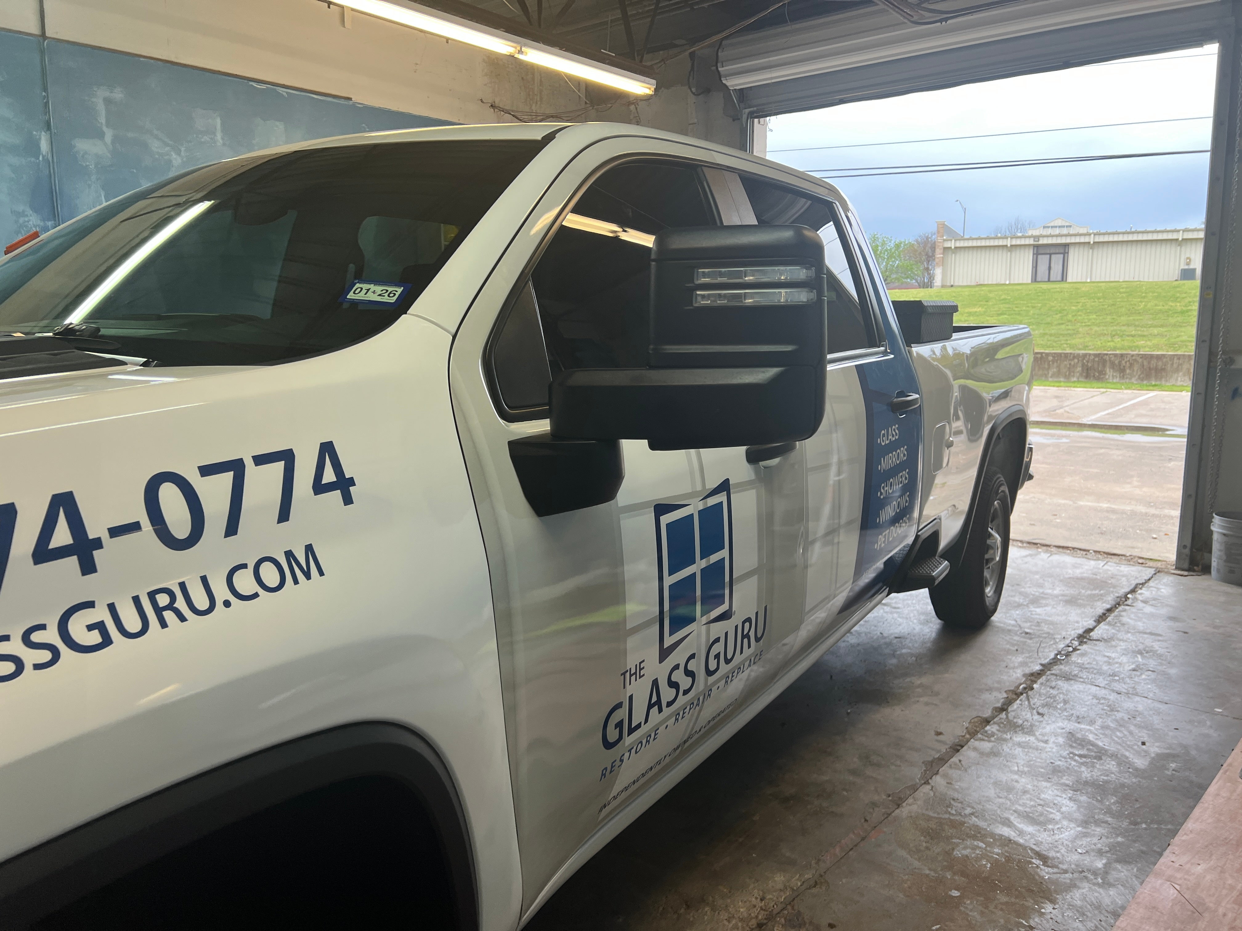 Glass Guru  Vehicle Wrap