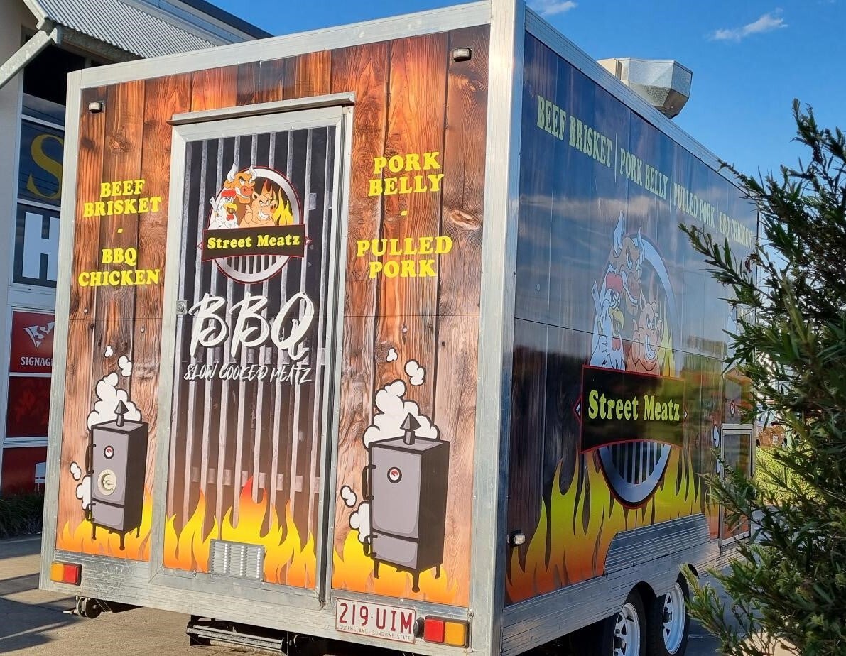 Food Van Wrap