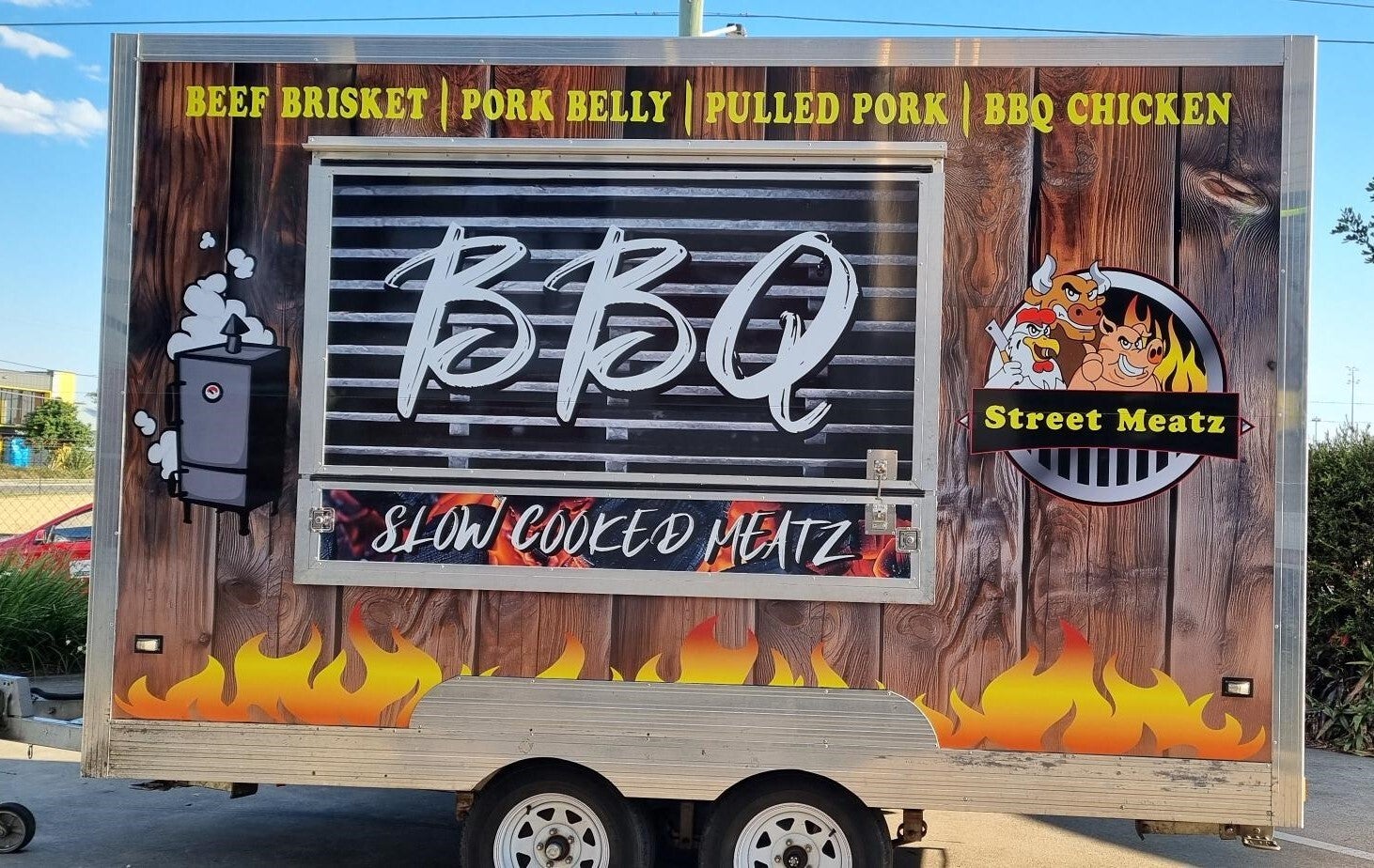 Food Van Wrap