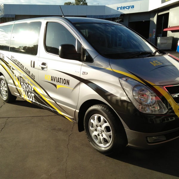 This van wrap proves you can think outside the box on graphics...